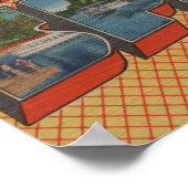 Silver Springs, Florida - Grote Letter-scènes Poster (Hoek)