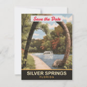 Silver Springs, Florida Save The Date (Voorkant)