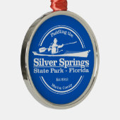 Silver Springs State Park (SK) Metalen Ornament (Rechts)
