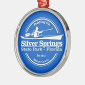 Silver Springs State Park (SK) Metalen Ornament (Links)