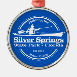 Silver Springs State Park (SK) Metalen Ornament