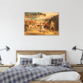 Silver SpurPirates Theatrisch Poster Canvas Afdruk (Insitu (Slaapkamer))