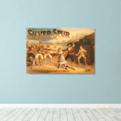Silver SpurPirates Theatrisch Poster Canvas Afdruk (Insitu (Houten vloer))