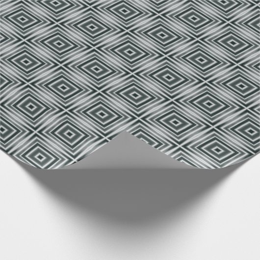 Silver Square Cadeaupapier (Hoek)