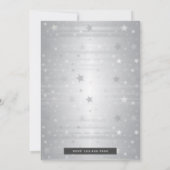  Silver Stag Bachelor Party Uitnodiging (Achterkant)