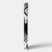 Silver Stainless Steel Metal Elements Case-Mate iPhone Case (Achterkant / Rechts)
