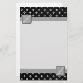 Silver Star Briefpapier (Voorkant / Achterkant)