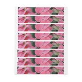 Silver Star Marble Poinsettias Pink Holiday Floral (Vel)