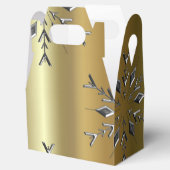 Silver Star on Gold Bedankdoosjes (Geopend)