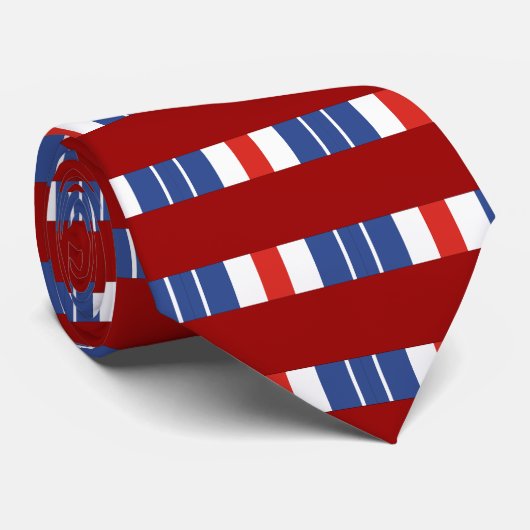 Silver Star Ribbon Stropdas (Opgerold)