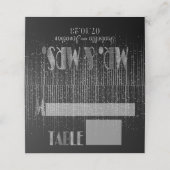 Silver Star Shower Plaatskaartje (Buitenkant ongevouwen)