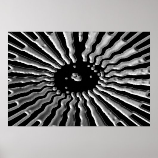 Silver Star - Solar-lexen Poster (Voorkant)