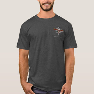 Silver Star-T-shirt (Mannen - donker) T-shirt