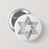 Silver Star van David Button (Voorkant /achterkant)