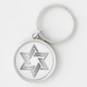 Silver Star van David Sleutelhanger (Voorkant)