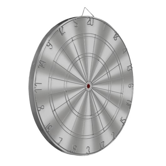 Silver Starburst-dartboard Dartbord (Voorkant Links)
