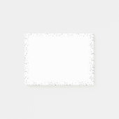 Silver Stardust Confetti Post-it® Notes (Voorkant)