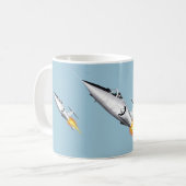 Silver Starfighter F104 Mok (Voorkant links)