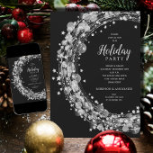 Silver Stars kerstfeestdag Kaart