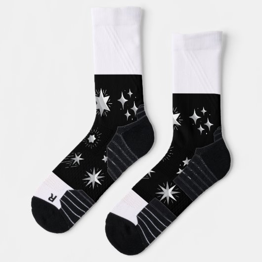 Silver Stars Sokken (Links)