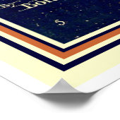 Silver Stars van Bohm Art Nouveau Poster 16 x 20 (Hoek)