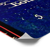 Silver Stars Vintage Poster (Hoek)