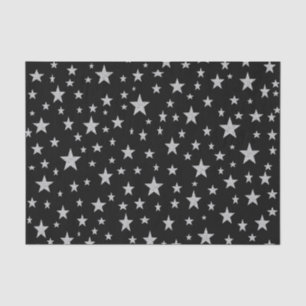 Silver Stars Weefpapier Tissuepapier