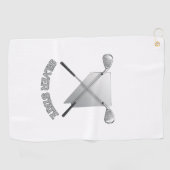 Silver State Nevada Golfhanddoek (Horizontaal)