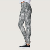 Silver Stippen Disco Leggings (Links)