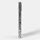 Silver Stippen Telefoonhoesje Case-Mate iPhone Case (Achterkant / Rechts)