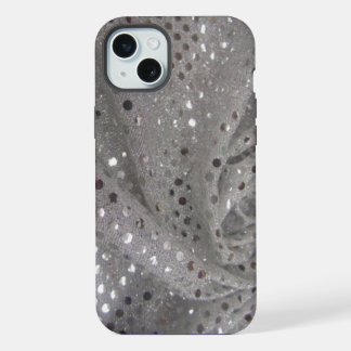 Silver Stippen Telefoonhoesje iPhone 15 Plus Case