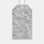 Silver Stone 25th Silver Wedding Jubileum Cadeaulabel (Achterkant)