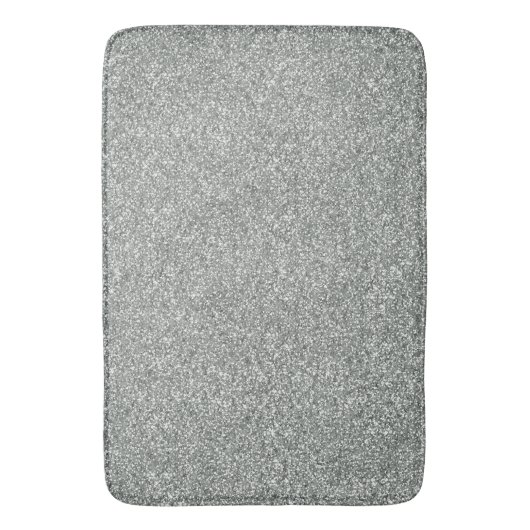 Silver Stone Gary Gold Marble Paarse Glitter Badmat (Voorkant Verticaal)