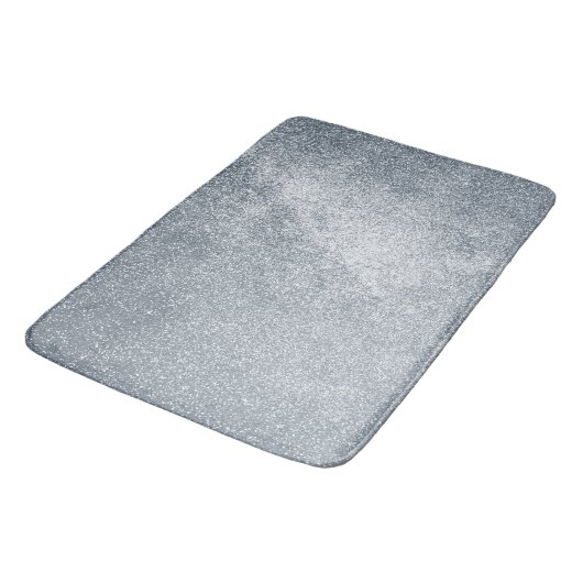 Silver Stone Gary Gold Marble Paarse Glitter Badmat (Gekanteld)