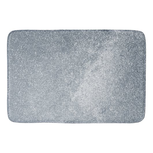 Silver Stone Gary Gold Marble Paarse Glitter Badmat (Voorkant)
