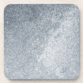 Silver Stone Gary Gold Marble Paarse Glitter Bier Onderzetter (Voorkant)