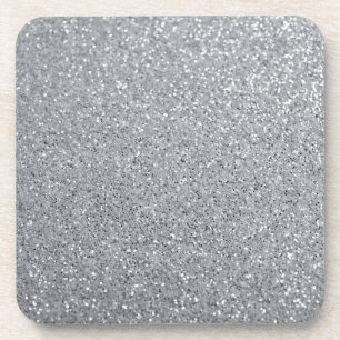 Silver Stone Gary Gold Marble Paarse Glitter Bier Onderzetter