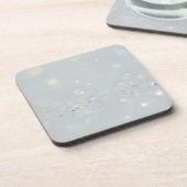 Silver Stone Gary Gold Marble Paarse Glitter Bier Onderzetter (Linkerzijde)