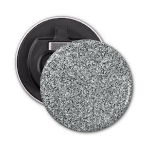 Silver Stone Gary Gold Marble Paarse Glitter Button Flesopener