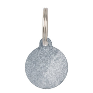 Silver Stone Gary Gold Marble Paarse Glitter Huisdierpenning