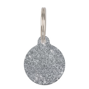 Silver Stone Gary Gold Marble Paarse Glitter Huisdierpenning