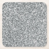 Silver Stone Gary Gold Marble Paarse Glitter Kartonnen Onderzetters (Voorkant)
