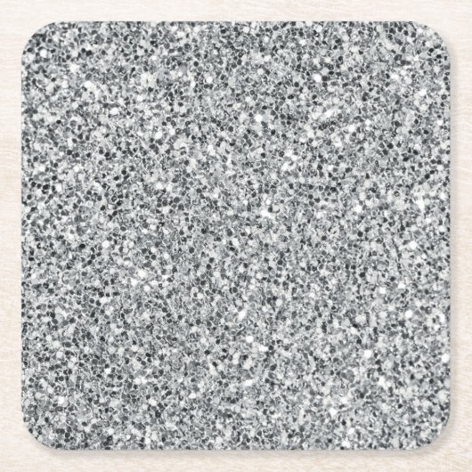 Silver Stone Gary Gold Marble Paarse Glitter Kartonnen Onderzetters (Voorkant)