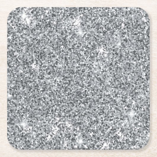 Silver Stone Gary Gold Marble Paarse Glitter Kartonnen Onderzetters (Voorkant)