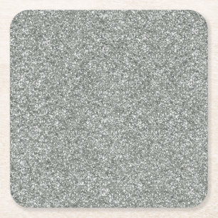 Silver Stone Gary Gold Marble Paarse Glitter Kartonnen Onderzetters
