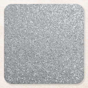 Silver Stone Gary Gold Marble Paarse Glitter Kartonnen Onderzetters