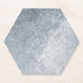 Silver Stone Gary Gold Marble Paarse Glitter Kartonnen Onderzetters (Voorkant)