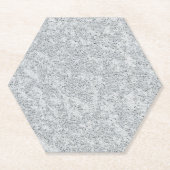 Silver Stone Gary Gold Marble Paarse Glitter Kartonnen Onderzetters (Voorkant)