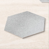 Silver Stone Gary Gold Marble Paarse Glitter Kartonnen Onderzetters (Schuin)