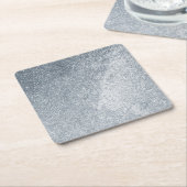 Silver Stone Gary Gold Marble Paarse Glitter Kartonnen Onderzetters (Schuin)